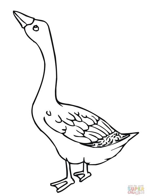 Printable Goose